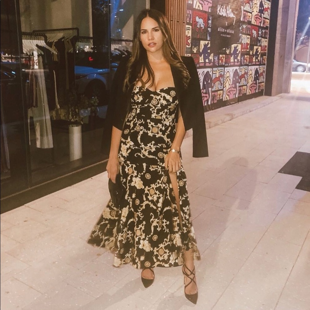 Veronica Beard Annika Bustier dress